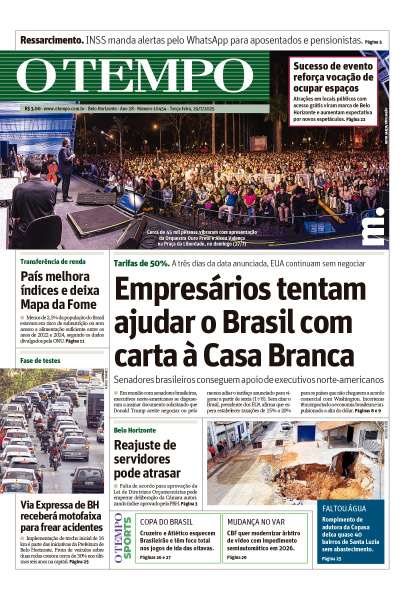 O TEMPO - Edição de 29 de Julho de 2025
