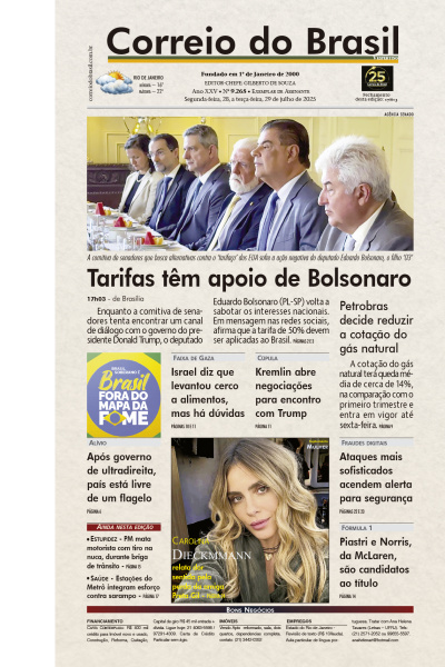 Correio do Brasil - Edição de 29 de Julho de 2025