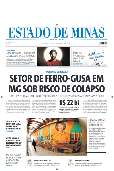 Estado de Minas - Edição de 29 de Julho de 2025