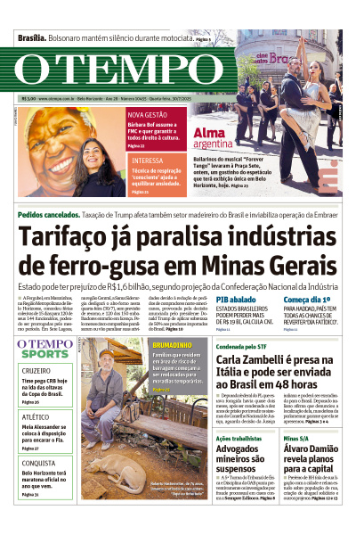 O TEMPO - Edição de 30 de Julho de 2025