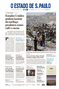 Estadão - Edição de 30 de Julho de 2025