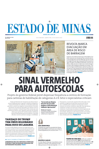 Estado de Minas - Edição de 30 de Julho de 2025