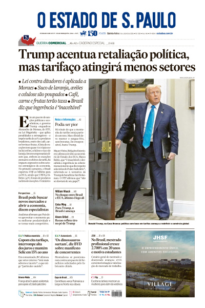 Estadão - Edição de 31 de Julho de 2025