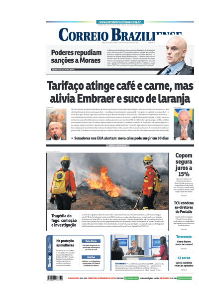 Correio Braziliense - Edição de 31 de Julho de 2025