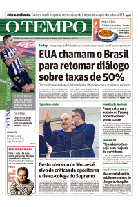 O TEMPO - Edição de 1º de Agosto de 2025