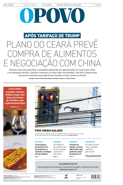 O POVO - Edição de 01 de Agosto de 2025