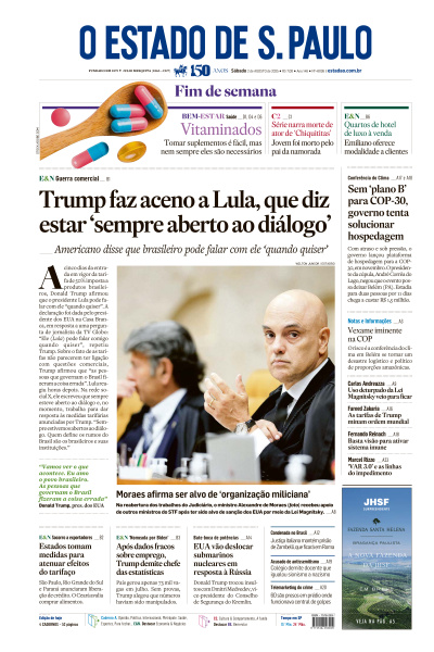 Estadão - Edição de 02 de Agosto de 2025