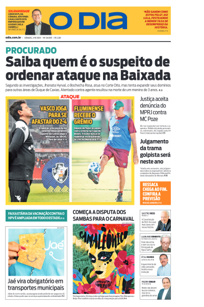 O DIA - Edição de 02 de Agosto de 2025