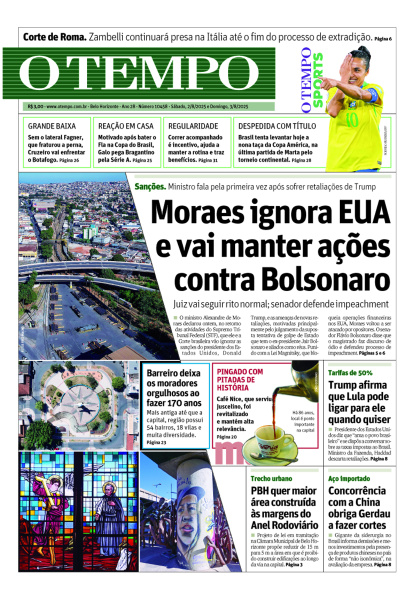 O TEMPO - Edição de 02 de Agosto de 2025