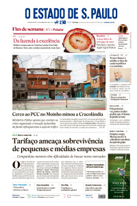 Estadão - Edição de 03 de Agosto de 2025