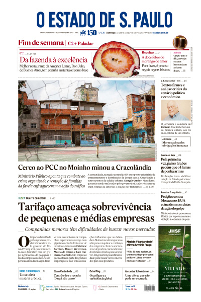 Estadão - Edição de 03 de Agosto de 2025