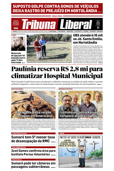 Tribuna Liberal - Edição de 05 de Agosto de 2025.