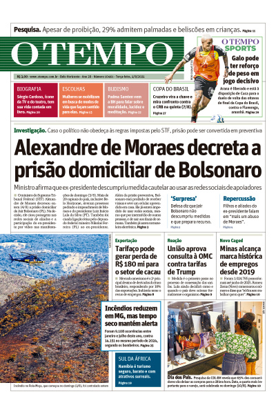 O TEMPO - Edição de 05 de Agosto de 2025