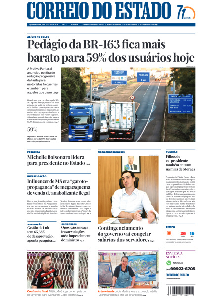 Correio do Estado - Edição de 06 de Agosto de 2025