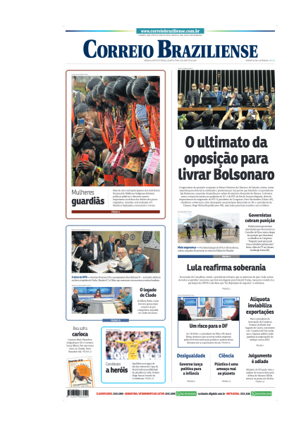 Correio Braziliense - Edição de 06 de Agosto de 2025