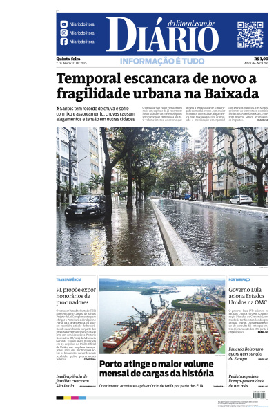 Diário do Litoral - Edição de 07 de Agosto de 2025
