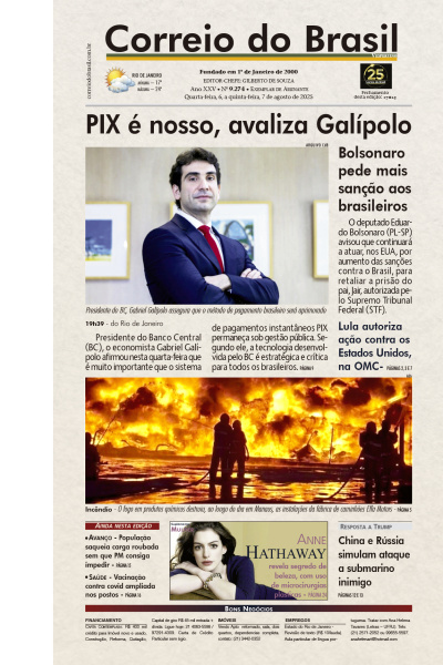 Correio do Brasil - Edição de 07 de Agosto de 2025