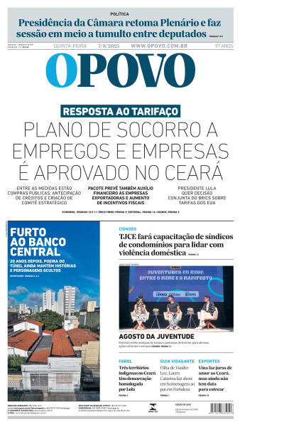 O POVO - Edição de 07 de Agosto de 2025