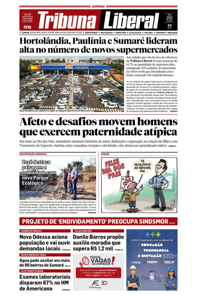 Tribuna Liberal - Edição de 10 de Agosto de 2025.