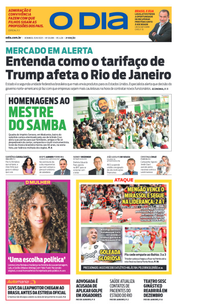O DIA - Edição de 10 de Agosto de 2025