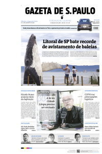 Gazeta de S. Paulo - Edição de 10 de Agosto de 2025