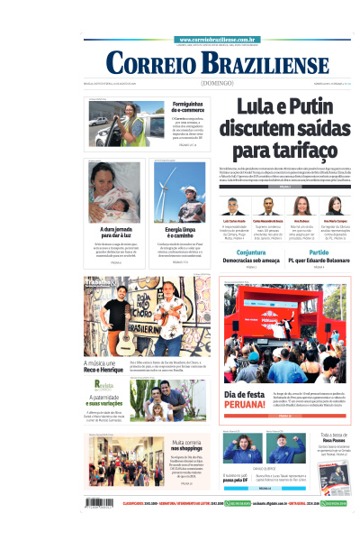 Correio Braziliense - Edição de 10 de Agosto de 2025