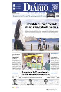 Diário do Litoral – Edição de 10 de Agosto de 2025