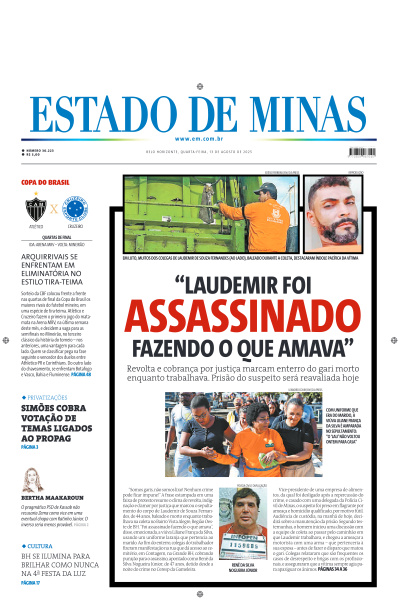 Estado de Minas - Edição de 13 de Agosto de 2025