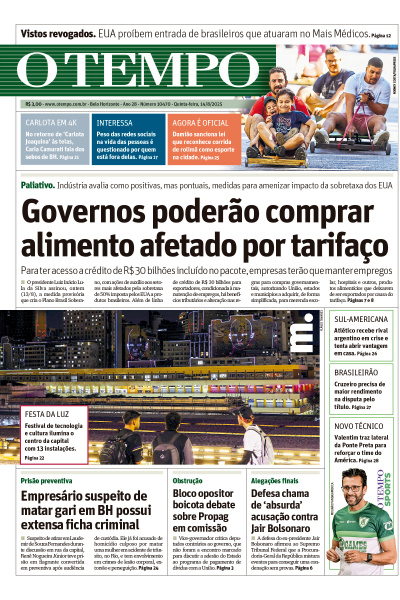 O TEMPO - Edição de 14 de Agosto de 2025