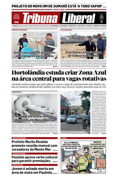 Tribuna Liberal - Edição de 13 de Agosto de 2025