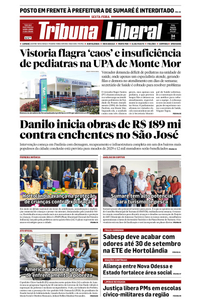 Tribuna Liberal - Edição de 15 de Agosto de 2025