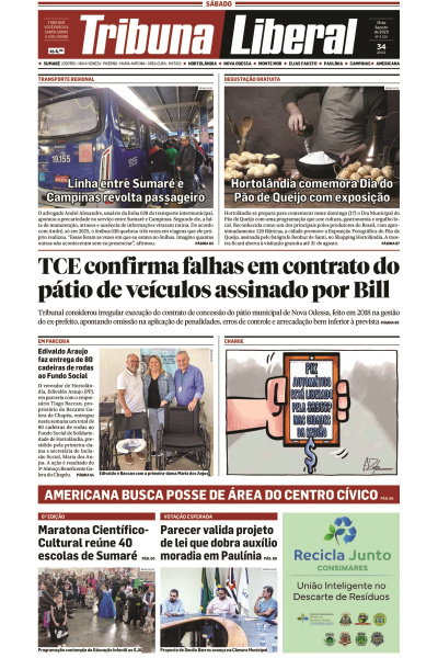 Tribuna Liberal - Edição de 16 de Agosto de 2025