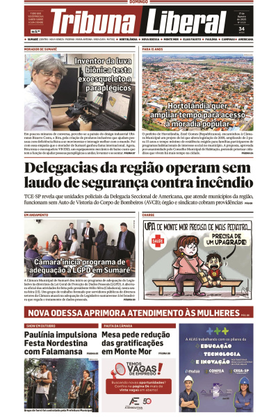 Tribuna Liberal - Edição de 17 de Agosto de 2025