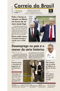Correio do Brasil - Edição de 18 de Agosto de 2025