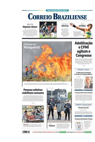 Correio Braziliense - Edição de 18 de Agosto de 2025