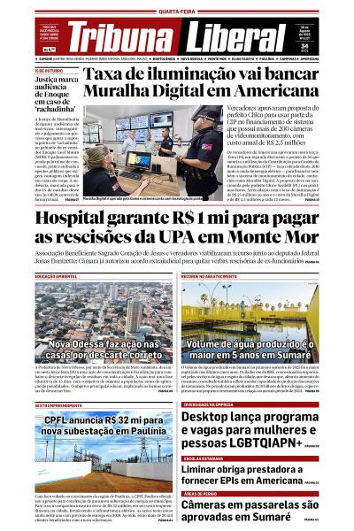 Tribuna Liberal - Edição de 20 de Agosto de 2025