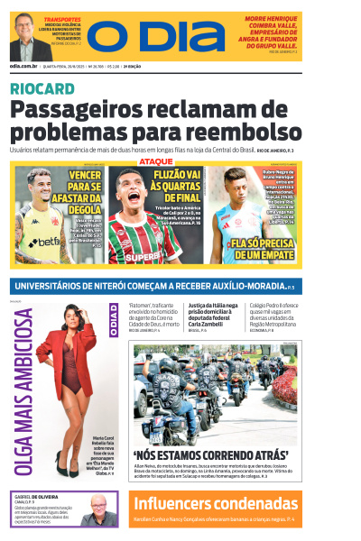 O DIA - Edição de 20 de Agosto de 2025