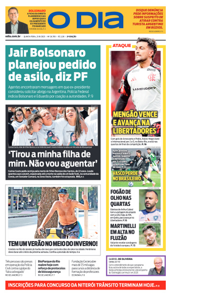 O DIA - Edição de 21 de Agosto de 2025
