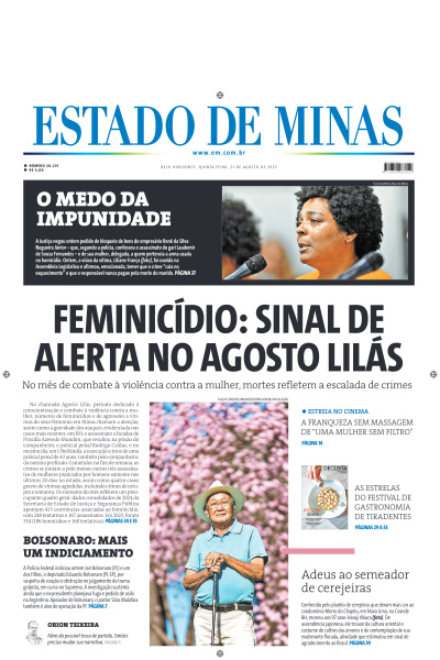 Estado de Minas - Edição de 21 de Agosto de 2025