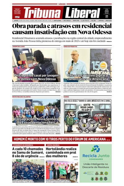 Tribuna Liberal - Edição de 23 de Agosto de 2025