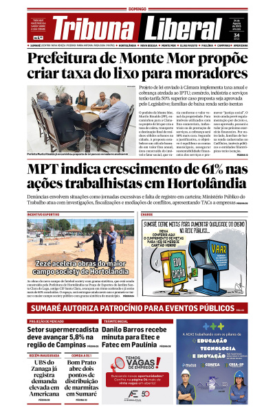 Tribuna Liberal - Edição de 24 de Agosto de 2025