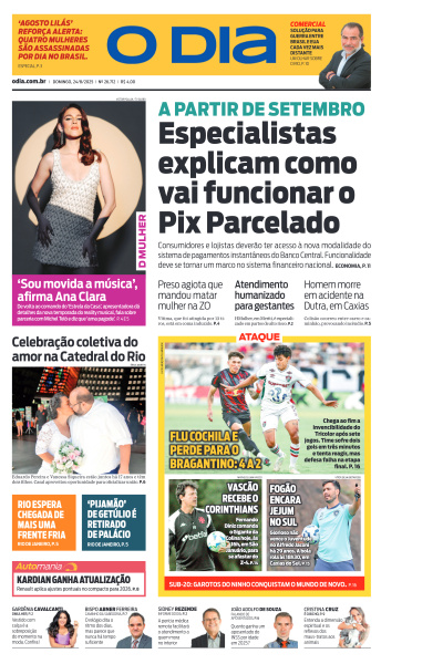 O DIA - Edição de 24 de Agosto de 2025
