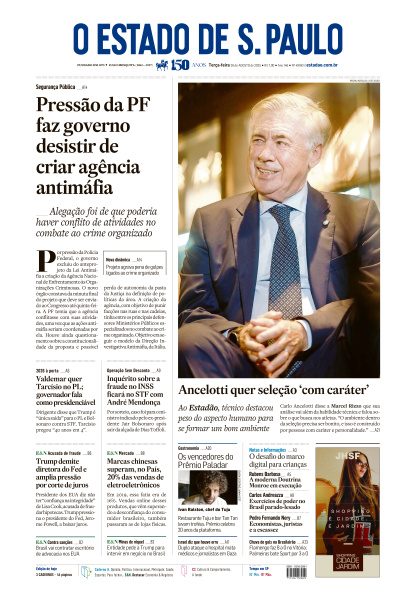 Estadão - Edição de 26 de Agosto de 2025