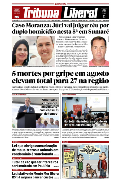 Tribuna Liberal - Edição de 28 de Agosto de 2025