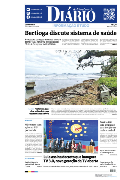 Diário do Litoral - Edição de 28 de Agosto de 2025