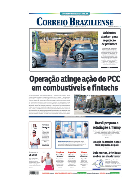Correio Braziliense - Edição de 29 de Agosto de 2025