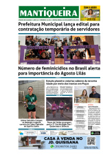 Mantiqueira - Edição de 29 de Agosto de 2025