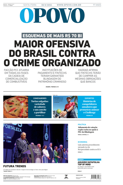 O POVO - Edição de 29 de Agosto de 2025