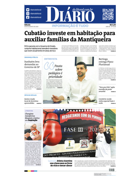 Diário do Litoral - Edição de 30 de Agosto de 2025