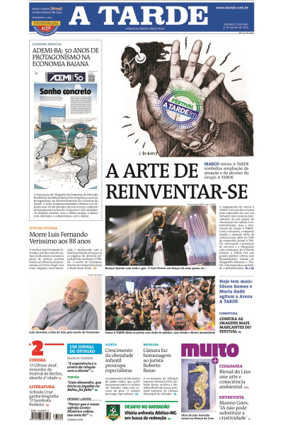 A TARDE - Edição de 31 de Agosto de 2025